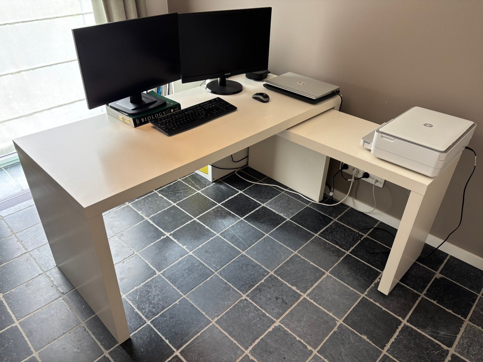 IKEA MALM bureau, Maison & Meubles, Bureaux, 150 cm, 65 cm, Utilisé, IKEA