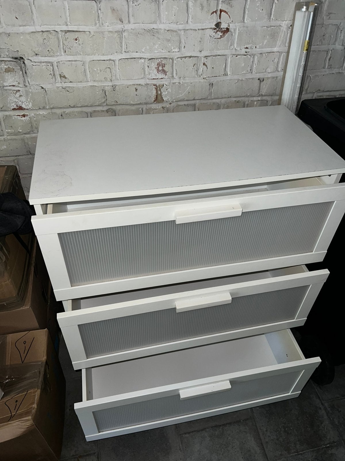 COMMODE IKEA, Maison & Meubles, 3 ou 4 tiroirs, Enlèvement, Utilisé