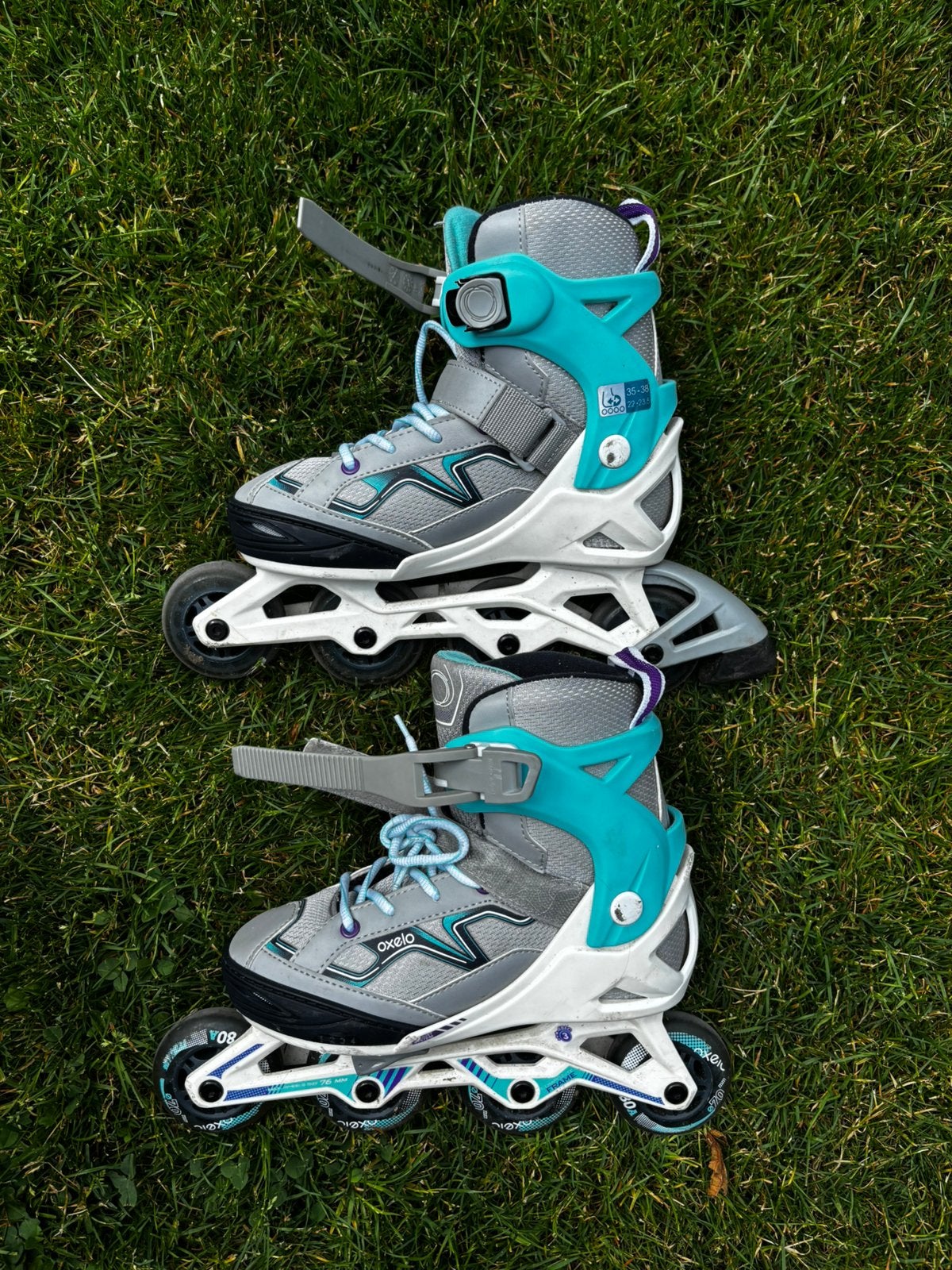 Patins à roues alignées Oxelo 35-38, Sports & Fitness, Autres marques, Rollers 4 roues en ligne, Femmes, Réglable