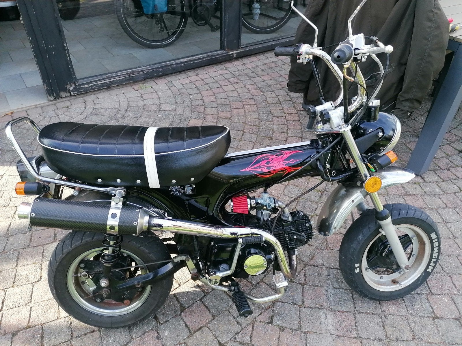 MOTO DAX 50cc, Enlèvement