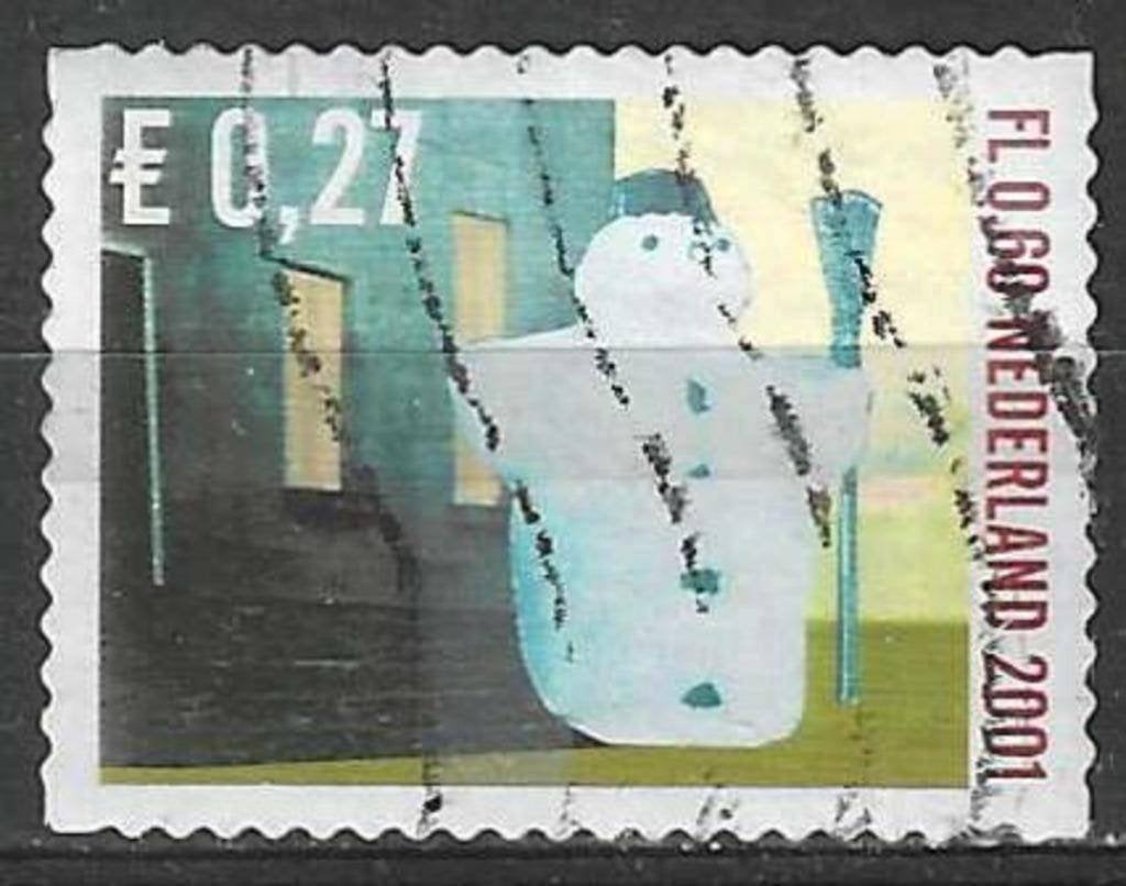 Nederland 2001 - Yvert 1879 - Eindejaarsfeesten (ST), Postzegels en Munten, Postzegels | Nederland, Gestempeld, Verzenden