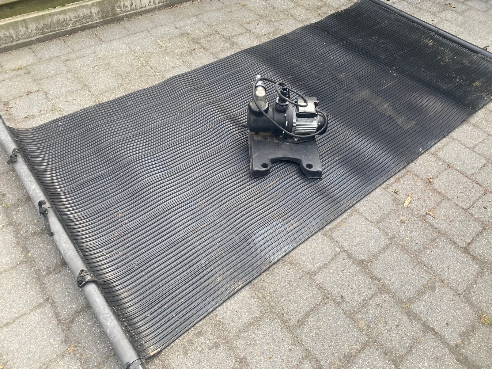 Zonnecollector + pomp, Tuin en Terras, Ophalen, Gebruikt, Verwarming
