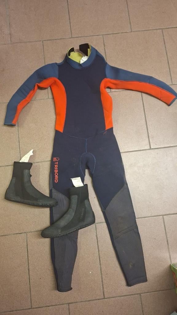 Zeilpak maat 140 + zeilschoenen maat 36, Watersport en Boten, Ophalen, Gebruikt, Kind, Zeilpak