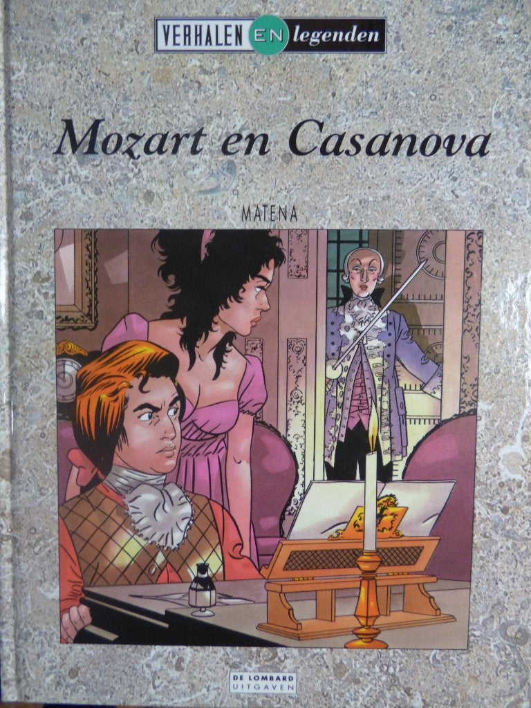 verhalen en legenden , mozart en casanova, Boeken, Stripverhalen, Ophalen of Verzenden
