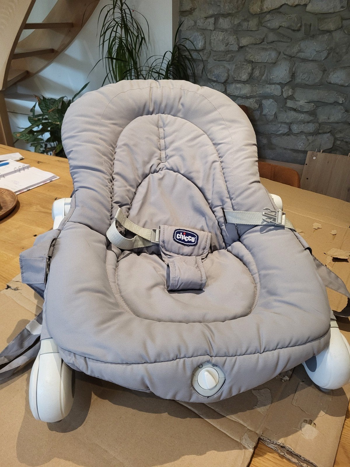 Relax Chicco, Enfants & Bébés, Enlèvement, Comme neuf, Chicco, Avec ceinture(s)