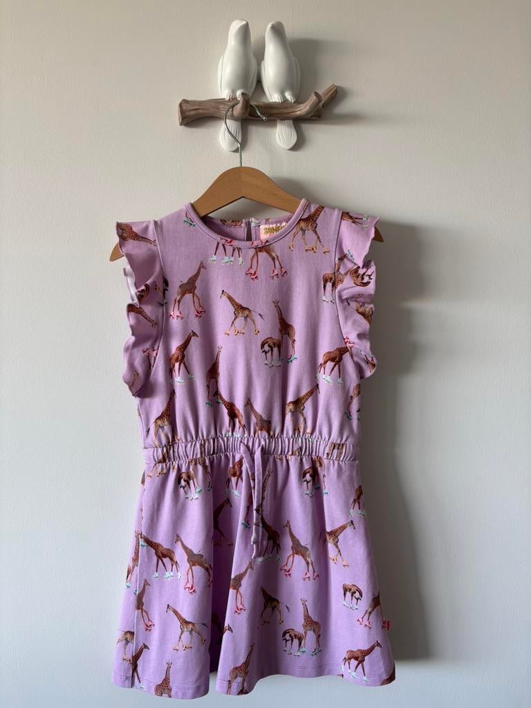 Someone jurk met giraffen maat 110, Kinderen en Baby's, Kinderkleding | Maat 110, Verzenden, Zo goed als nieuw, Meisje, Jurk of Rok