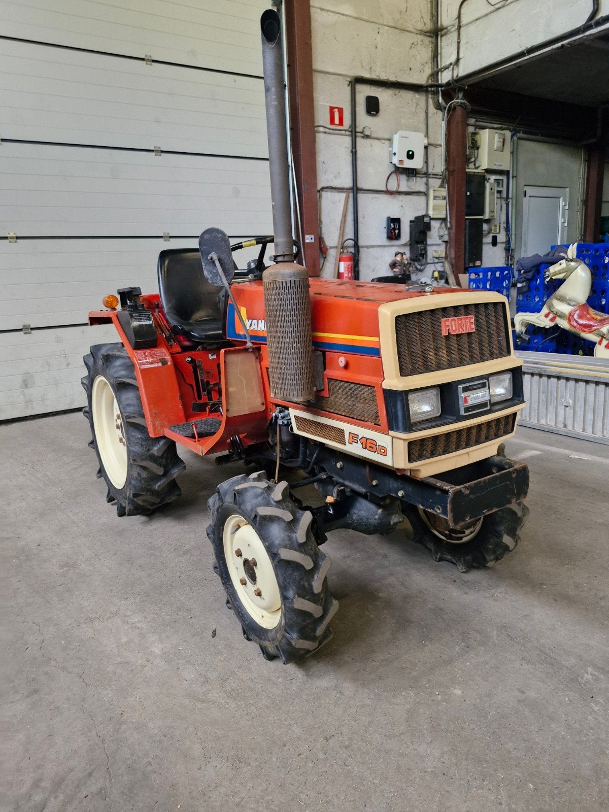 Yanmar 4x4 tractor van 19 pk, Ophalen of Verzenden