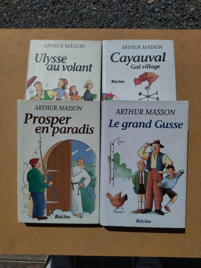 Lot de 4 romans d'Arthur Masson, Livres, Enlèvement ou Envoi, Utilisé, Arthur Masson