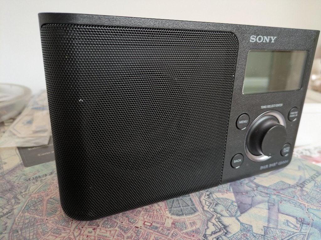 Sony XDR-S61D draagbare radio — DAB/DAB+/FM — Oudergem, Ophalen of Verzenden, Gebruikt, Radio