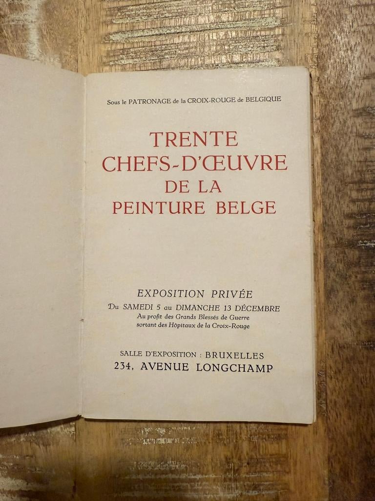 Trente chefs d'œuvre de la peinture belge, Enlèvement ou Envoi