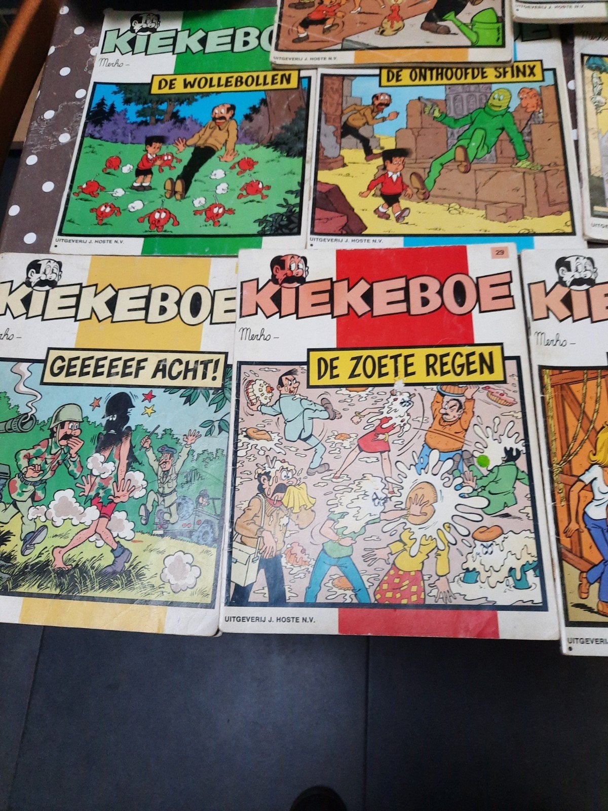 kiekeboe, Enlèvement ou Envoi