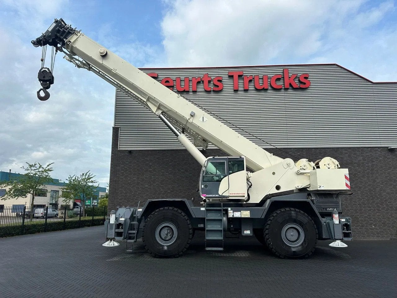Terex RT110 QUADSTAR ROUGH TERRAIN CRANE + JIB + 2x LIER, Kraan