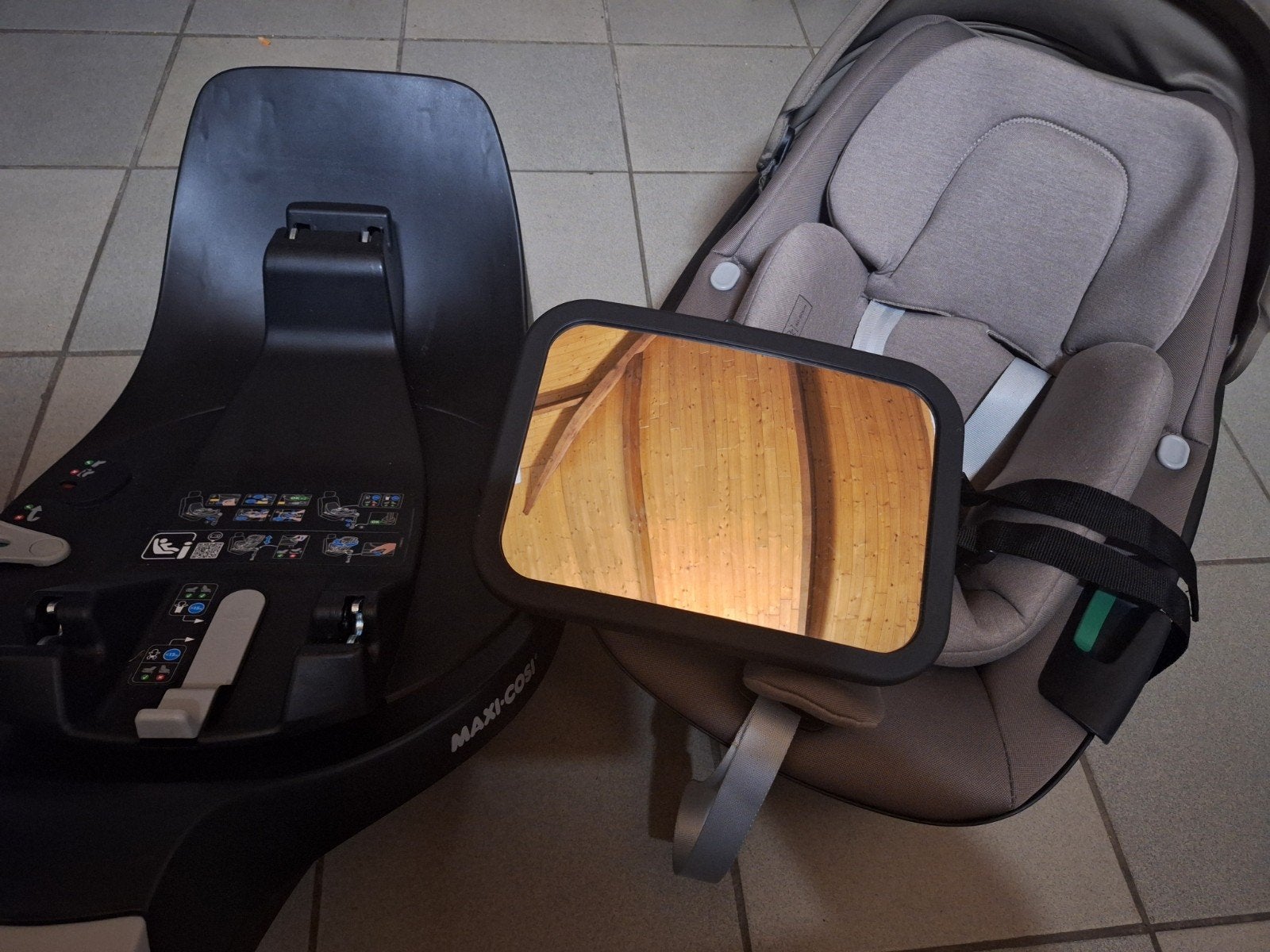 Maxi-Cosi Pebble 360 inclusief Familyfix 360 Isofix-basis, Kinderen en Baby's, Autostoeltjes, Ophalen, Autogordel of Isofix, Zo goed als nieuw