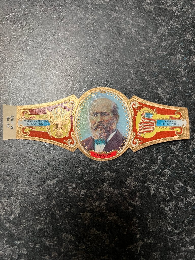 Washington  VII, Enlèvement ou Envoi, Utilisé, Bagues de cigare