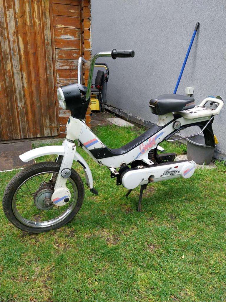 Piaggio grillo, Enlèvement, Réservoir