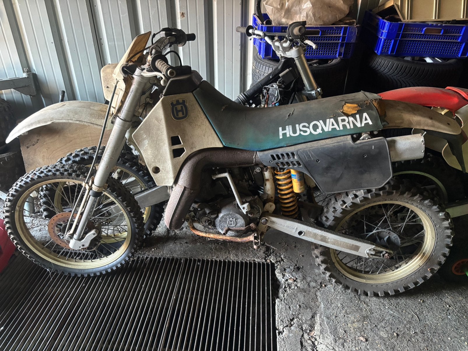 Husqvarna xc430 2 takt, Motoren, Ophalen