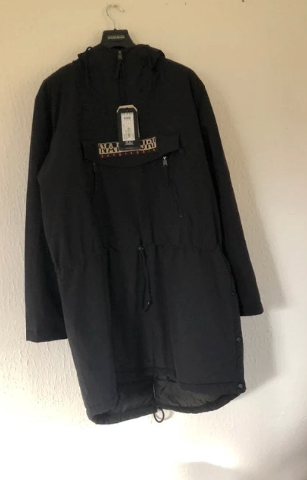 NAPAPIJRI veste longue noire, Vêtements | Hommes, Neuf, Enlèvement ou Envoi, Taille 56/58 (XL), Napapijri