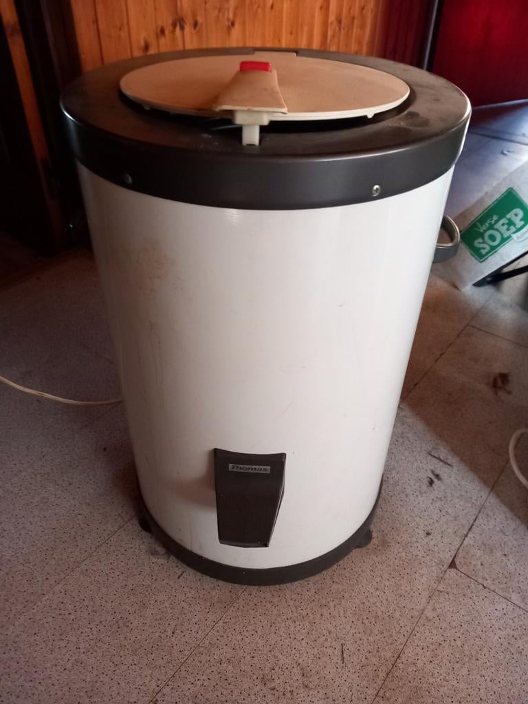 Zwierder centrifuge merk Thomas, Enlèvement