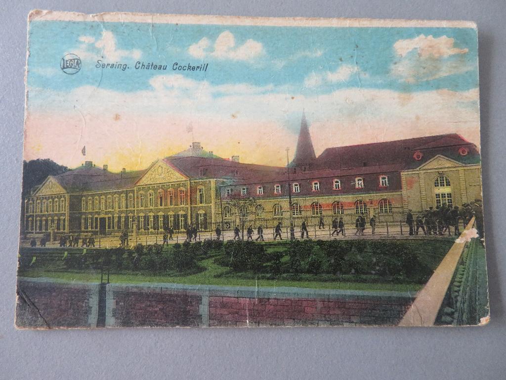 oude postkaart Seraing Chateau Cockerill, Collections, Envoi, Avant 1920, Affranchie, Liège