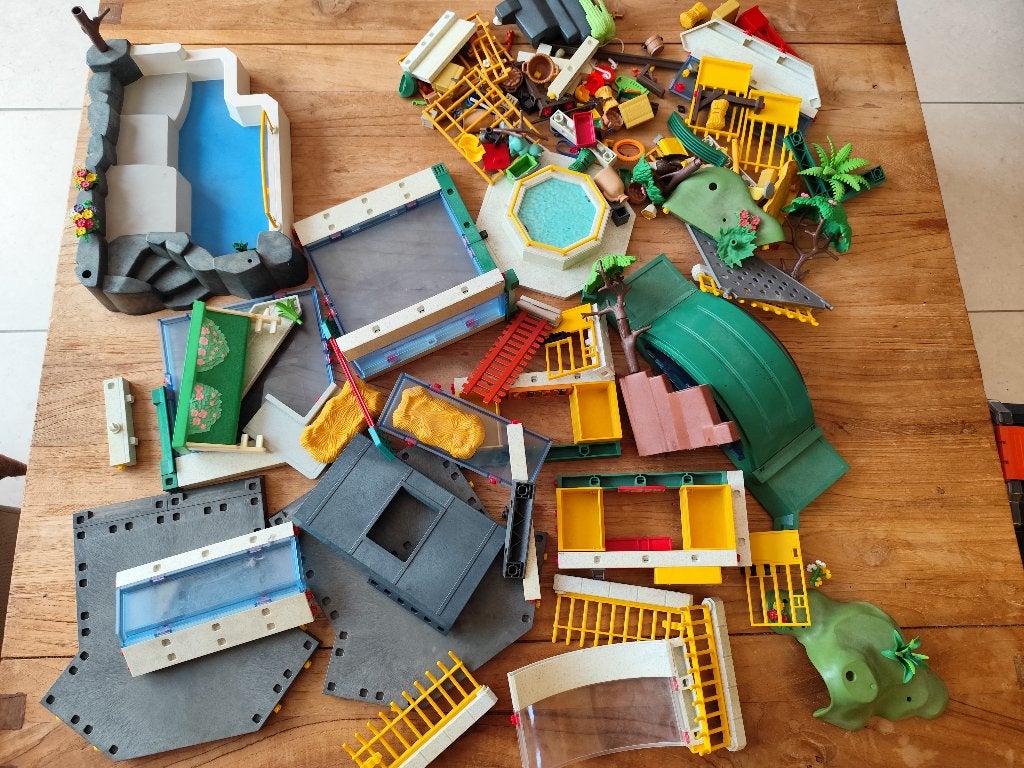 Playmobil Zoo-bundel, Kinderen en Baby's, Ophalen, Gebruikt, Overige series, Gebouw