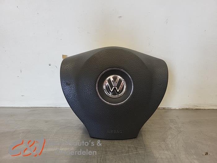 Airbag gauche (volant) d'un Volkswagen Transporter, Volkswagen, -, 3 mois de garantie, Utilisé