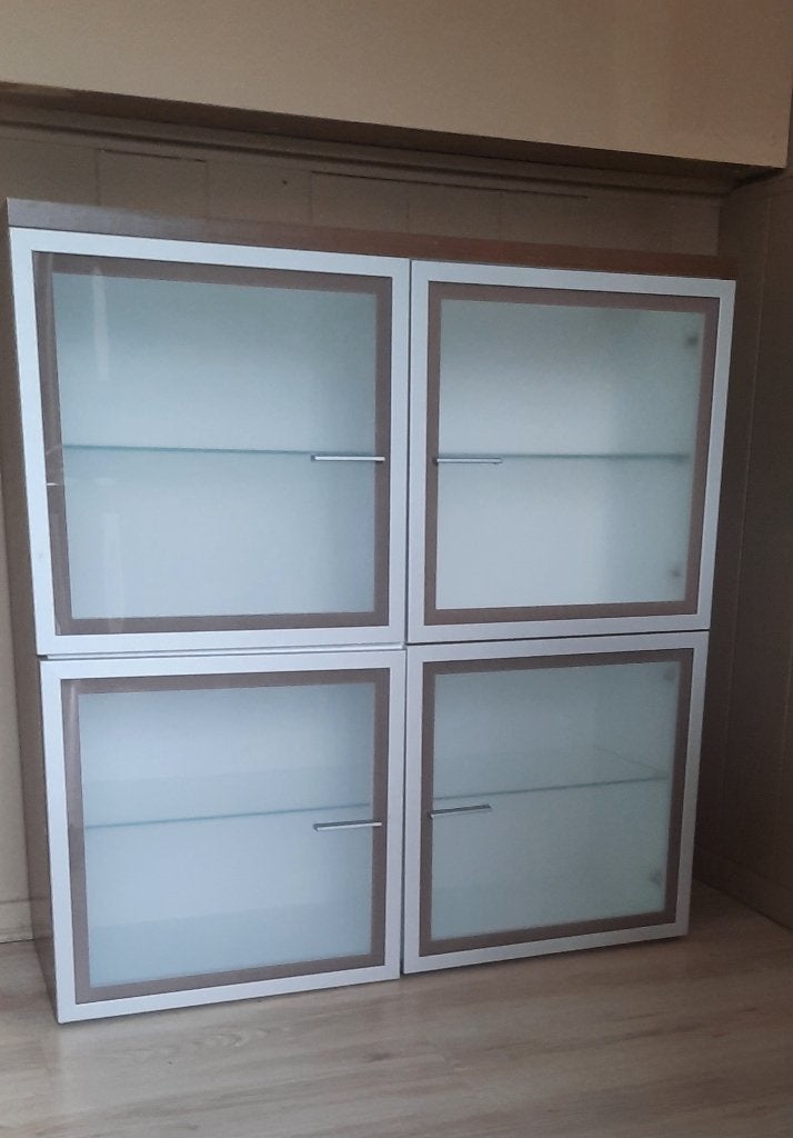 Wandkast, Huis en Inrichting, Ophalen, Gebruikt, 100 tot 150 cm, Met lade(s)
