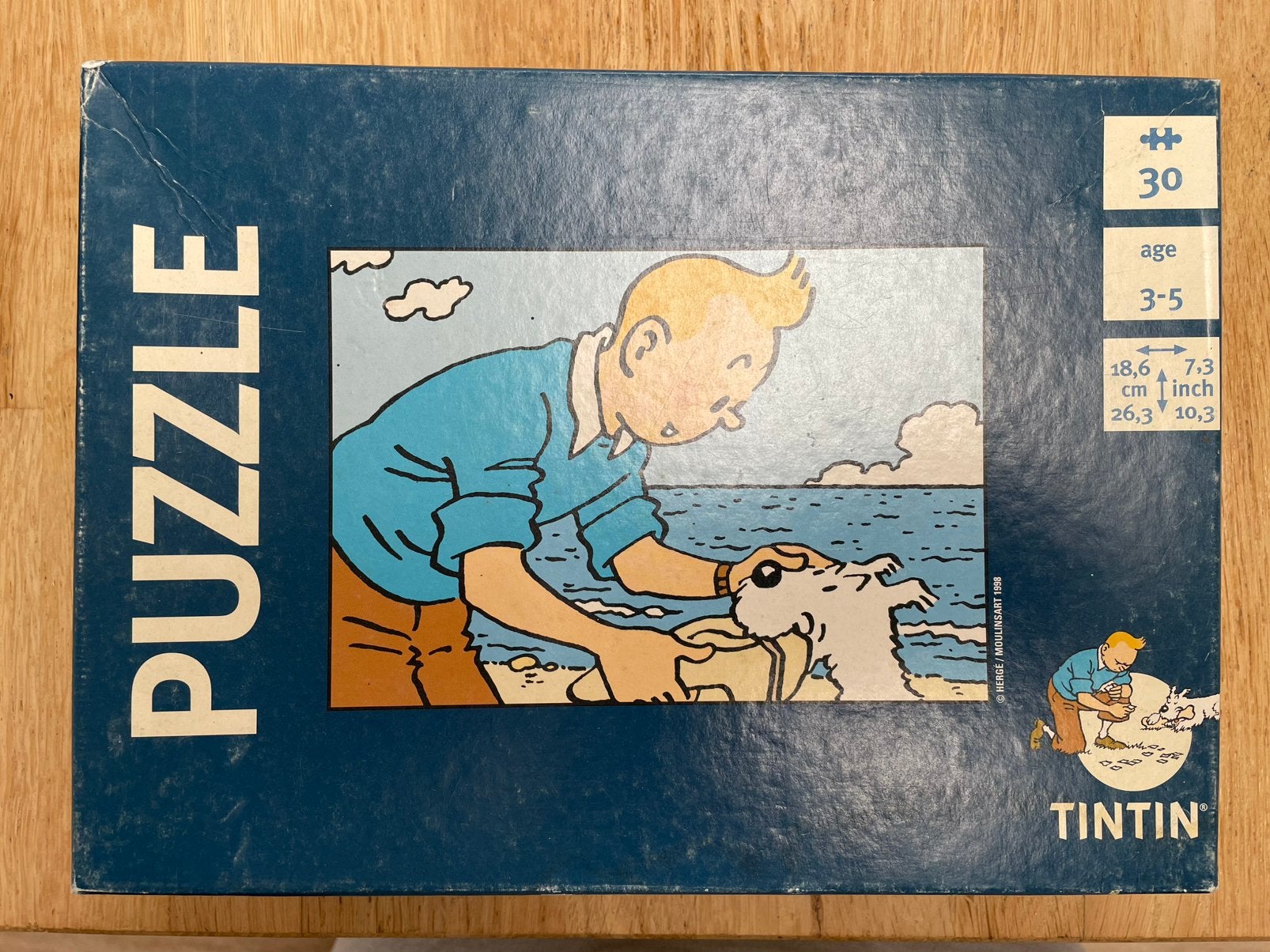 puzzel van Kuifje / Tintin, Ophalen, Gebruikt