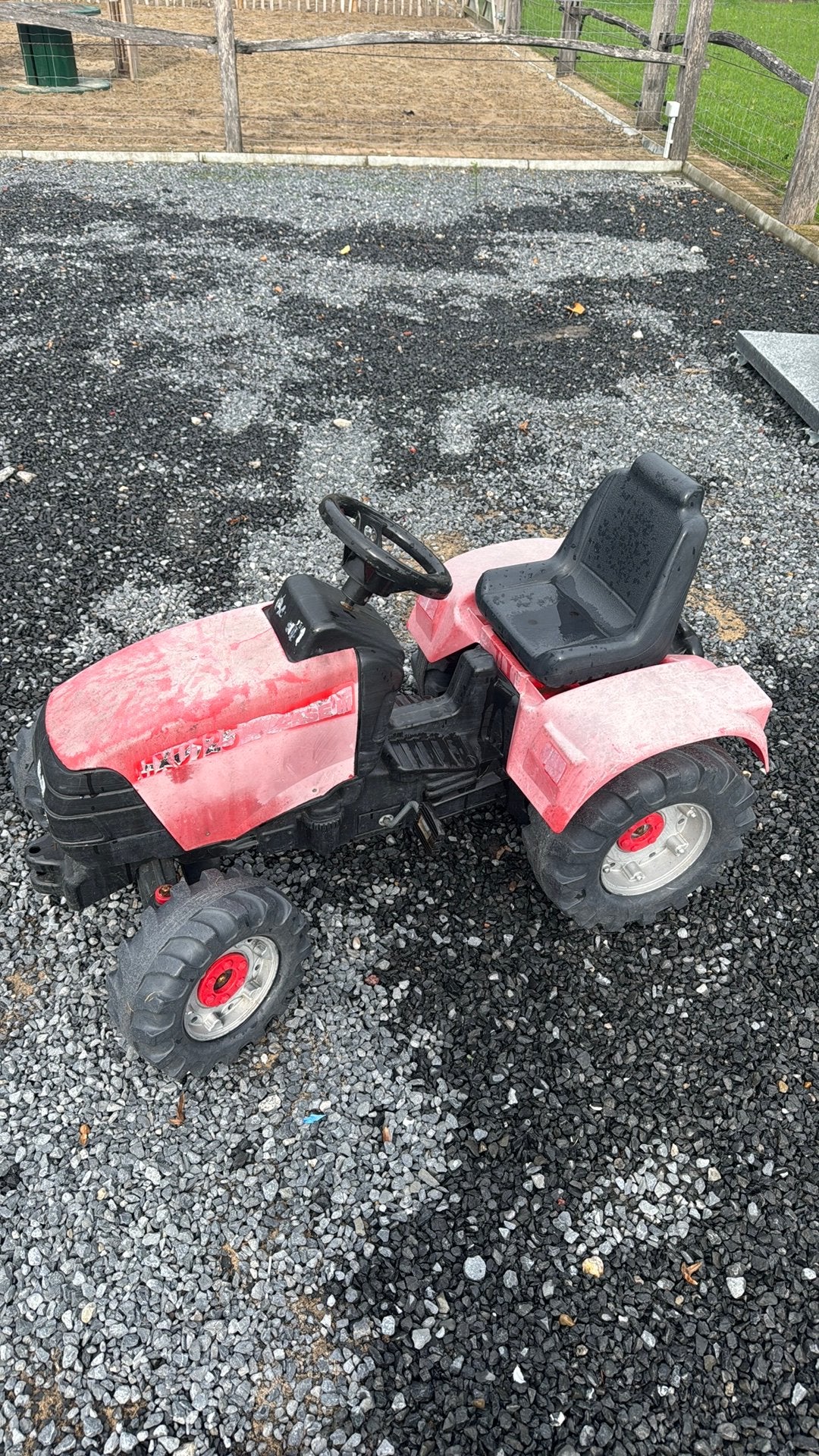 Tractor kinderen, Ophalen, Gebruikt