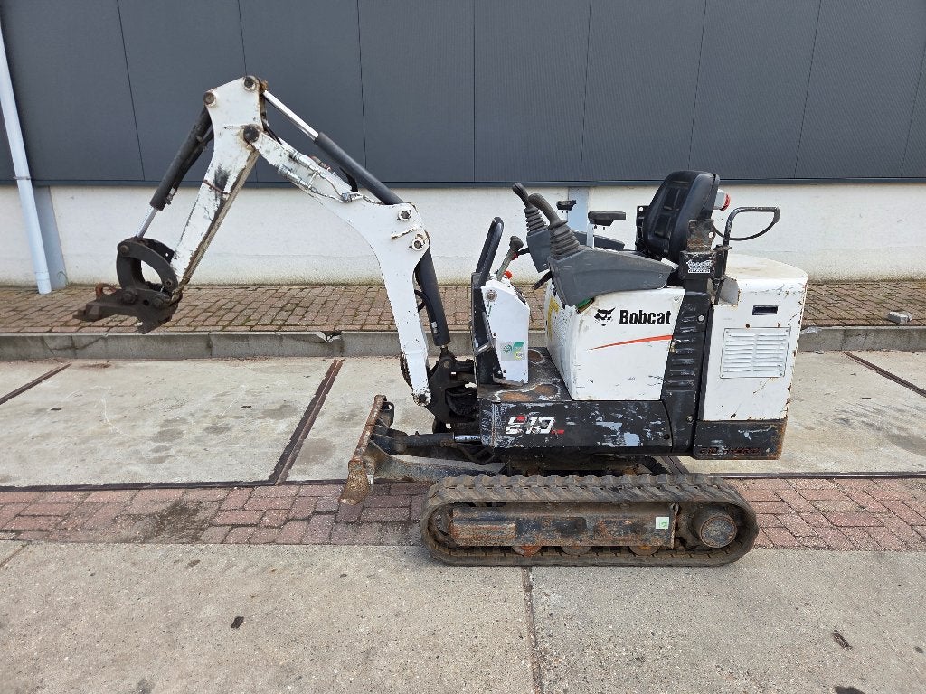 Bobcat E10 Hybride minigaver 2015, Ophalen, Graafmachine