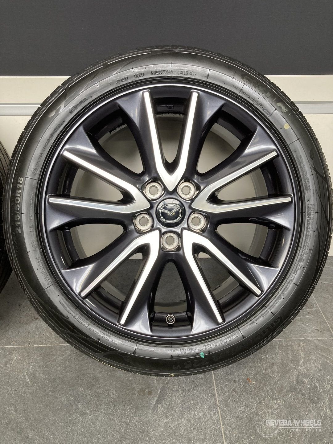 18” originele Mazda CX3 velgen + banden 5x114.3 9965277080, Auto-onderdelen, Banden en Velgen, 18 inch, -, -, Banden en Velgen