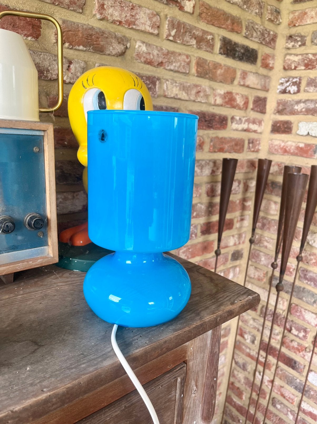 Ikea Lykta blauw lampje, Ophalen of Verzenden