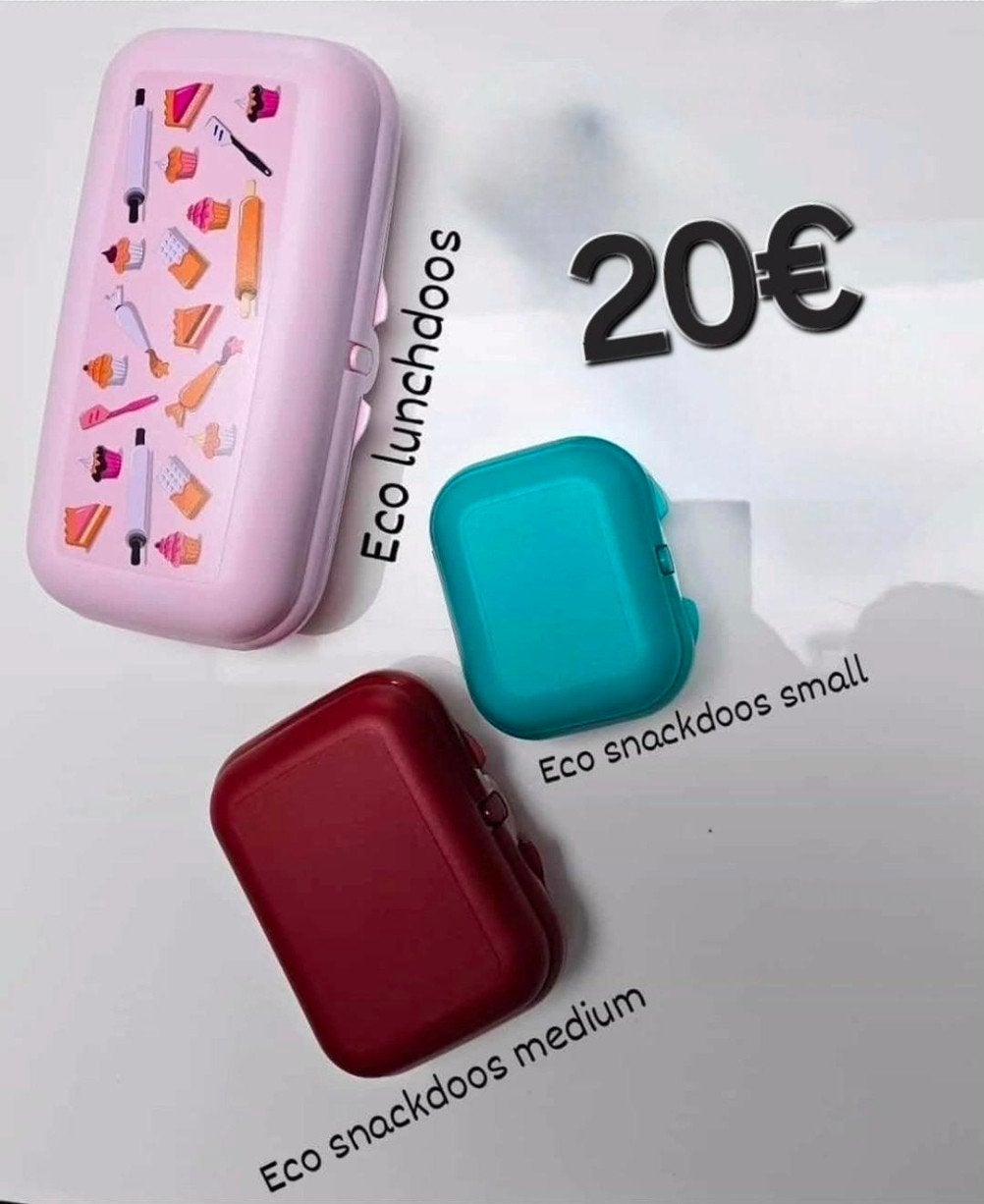 Tupperware trio lunchset, Ophalen of Verzenden, Nieuw