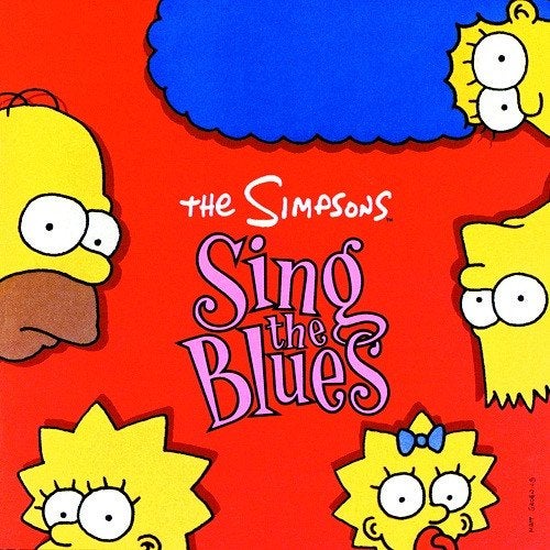 SALE--CD THE SIMPSONS - Sing The Blues, Cd's en Dvd's, Verzenden