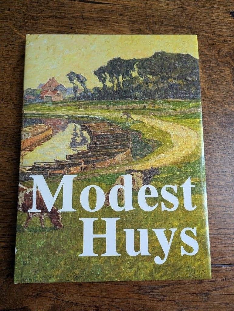 Monografie "Kunstschilder Modest Huys" (1987), Ophalen of Verzenden, Zo goed als nieuw, Schilder- en Tekenkunst