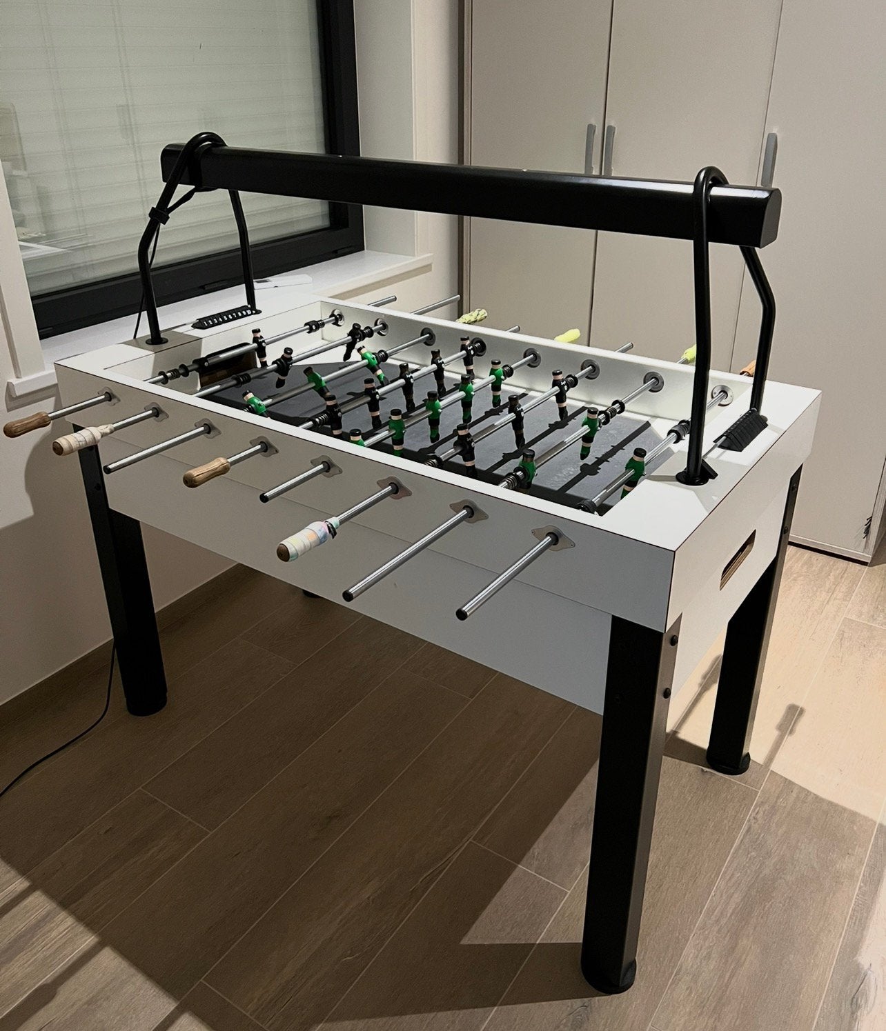 Tafelvoetbal. kicker. Jupiter HomeStar, Ophalen, Zo goed als nieuw
