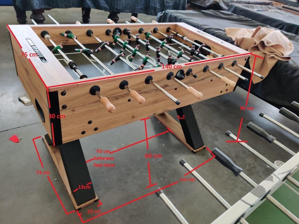 Voetbaltafel  - contestago  -  590, Sport en Fitness, Biljarten en Poolen, Nieuw, Overige typen, Ophalen