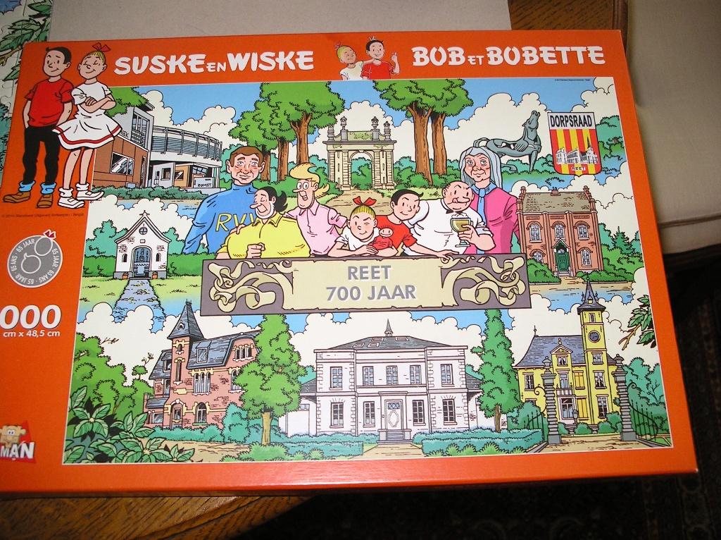 Suske en wiske puzzel, Ophalen, 500 t/m 1500 stukjes