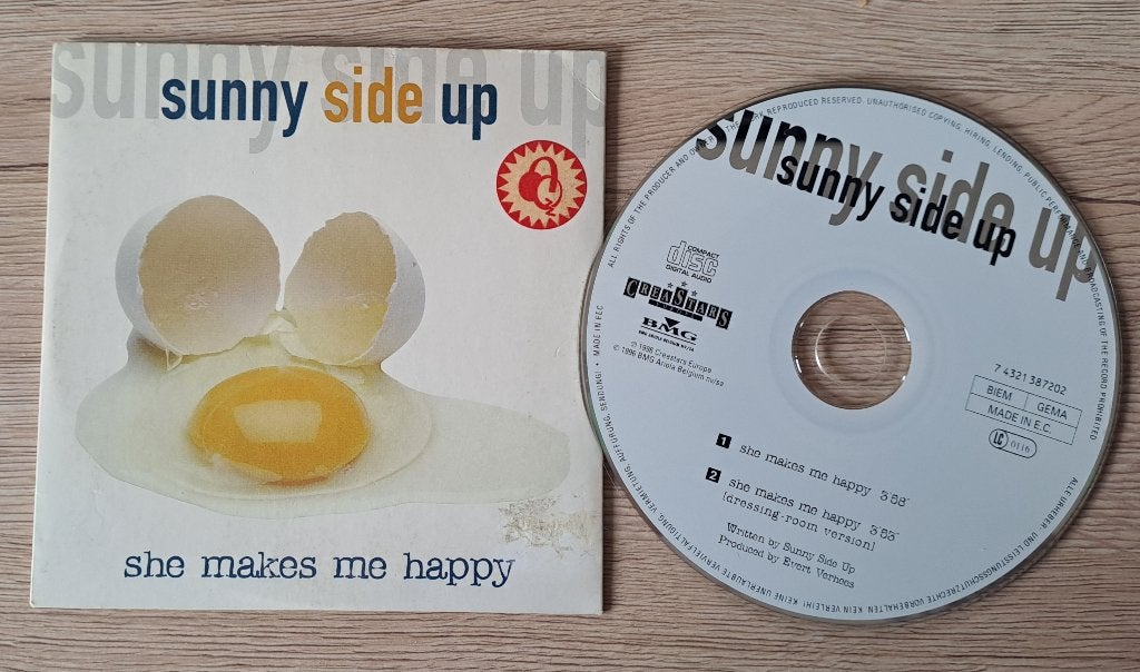 Sunny Side Up - She Makes Me Happy, Gebruikt, Eerste persing, Ophalen of Verzenden, Pop