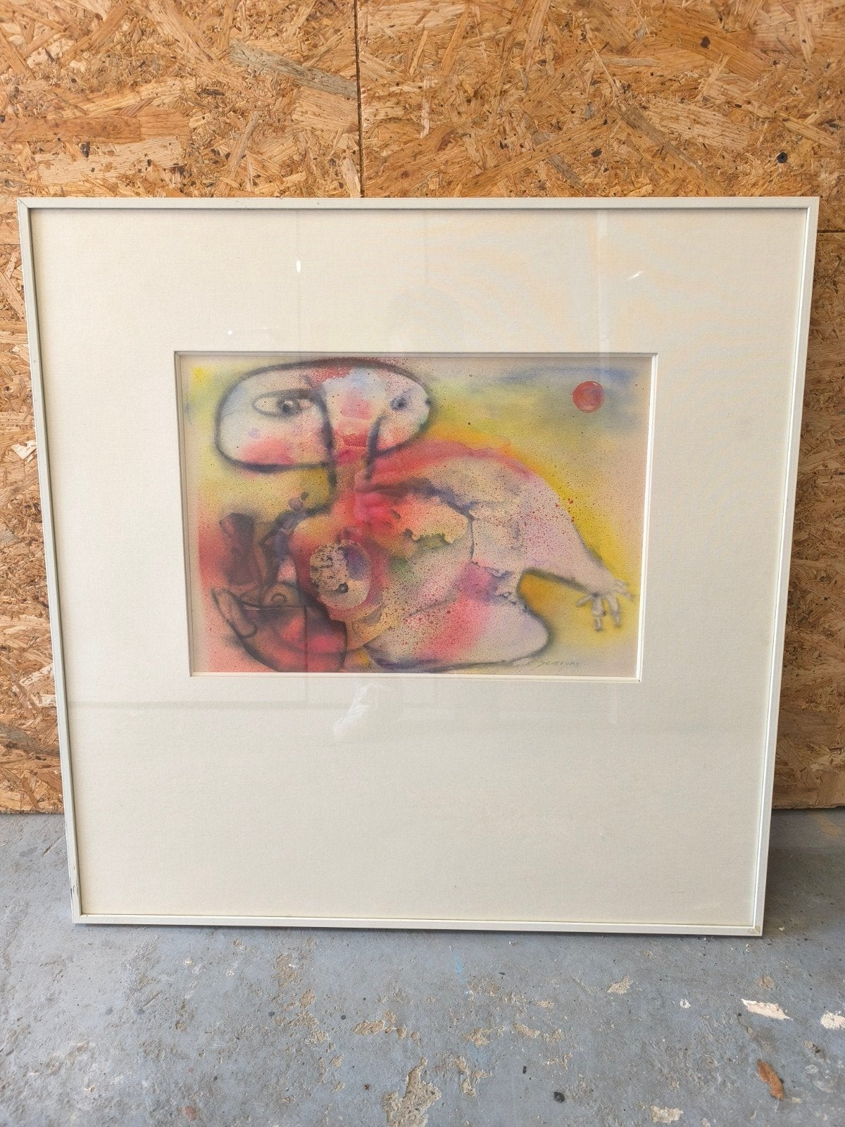Aquarelle de Severyns. 65/65 cl. Faire une offre., Enlèvement