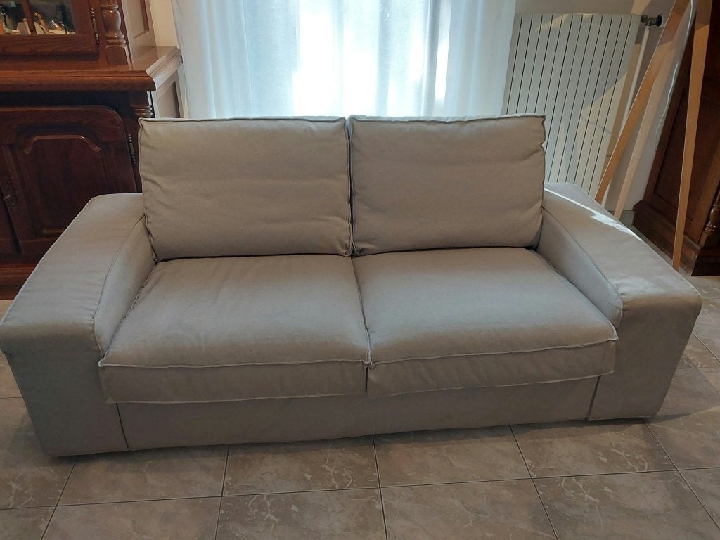 Canapé Kivik 2 places - Ikea, Maison & Meubles, 75 à 100 cm, Enlèvement, Utilisé, Deux personnes