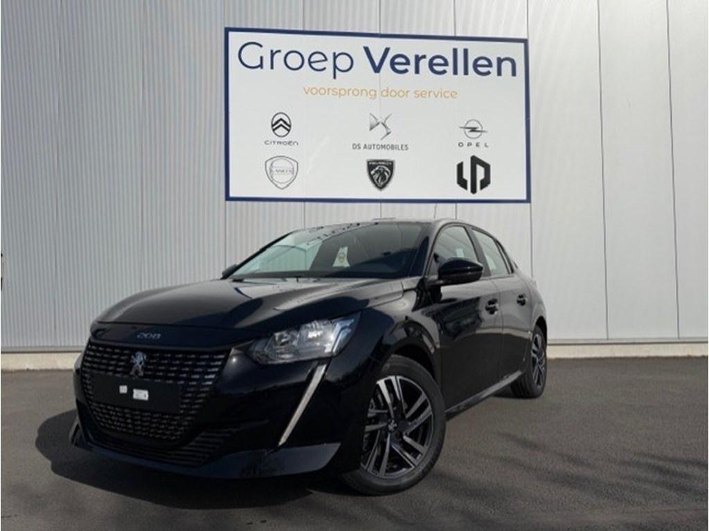 Peugeot 208 PureTech S&S Style EAT8, Auto's, Automaat, Zwart, 100 pk, Bedrijf