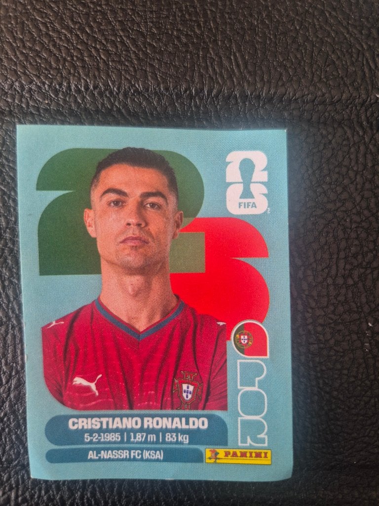 Carte panini ronaldo, Enlèvement