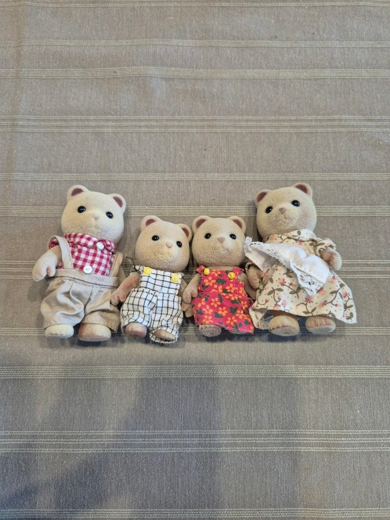Sylvanian 3112 - Famille Ours confiture, Enlèvement ou Envoi