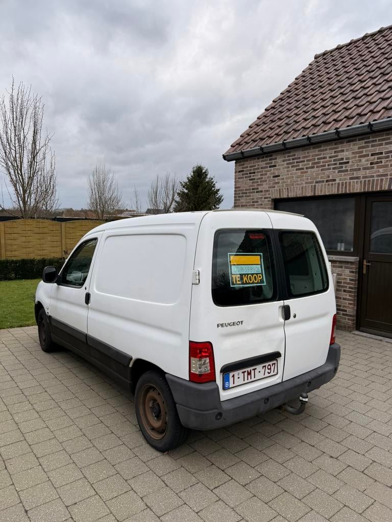 Peugeot Partner - 2008 - 1600 Diesel, Autos, Camionnettes & Utilitaires, Boîte manuelle, Diesel, Particulier, Tissu