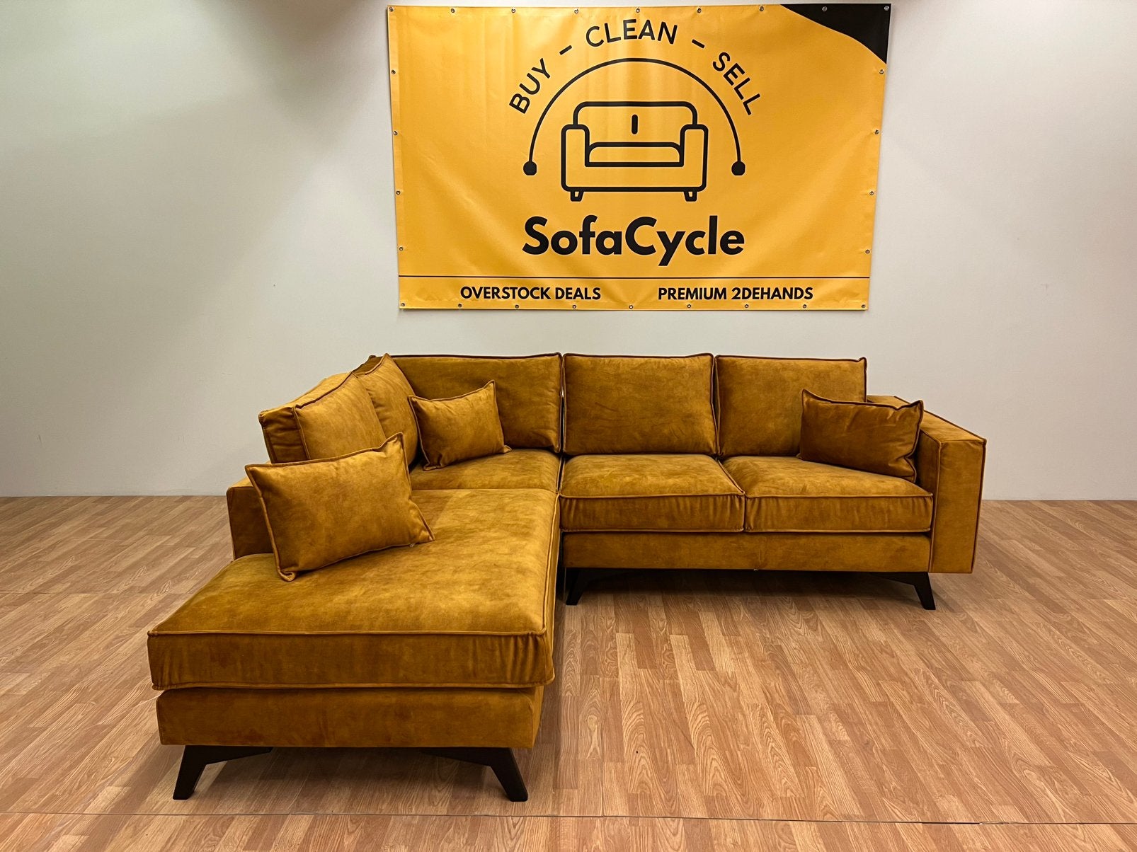 Chaise d'angle Goossens - neuf - Overstock Deals SofaCycle, Neuf, Enlèvement ou Envoi, SofaCycle, Info@sofacycle.be