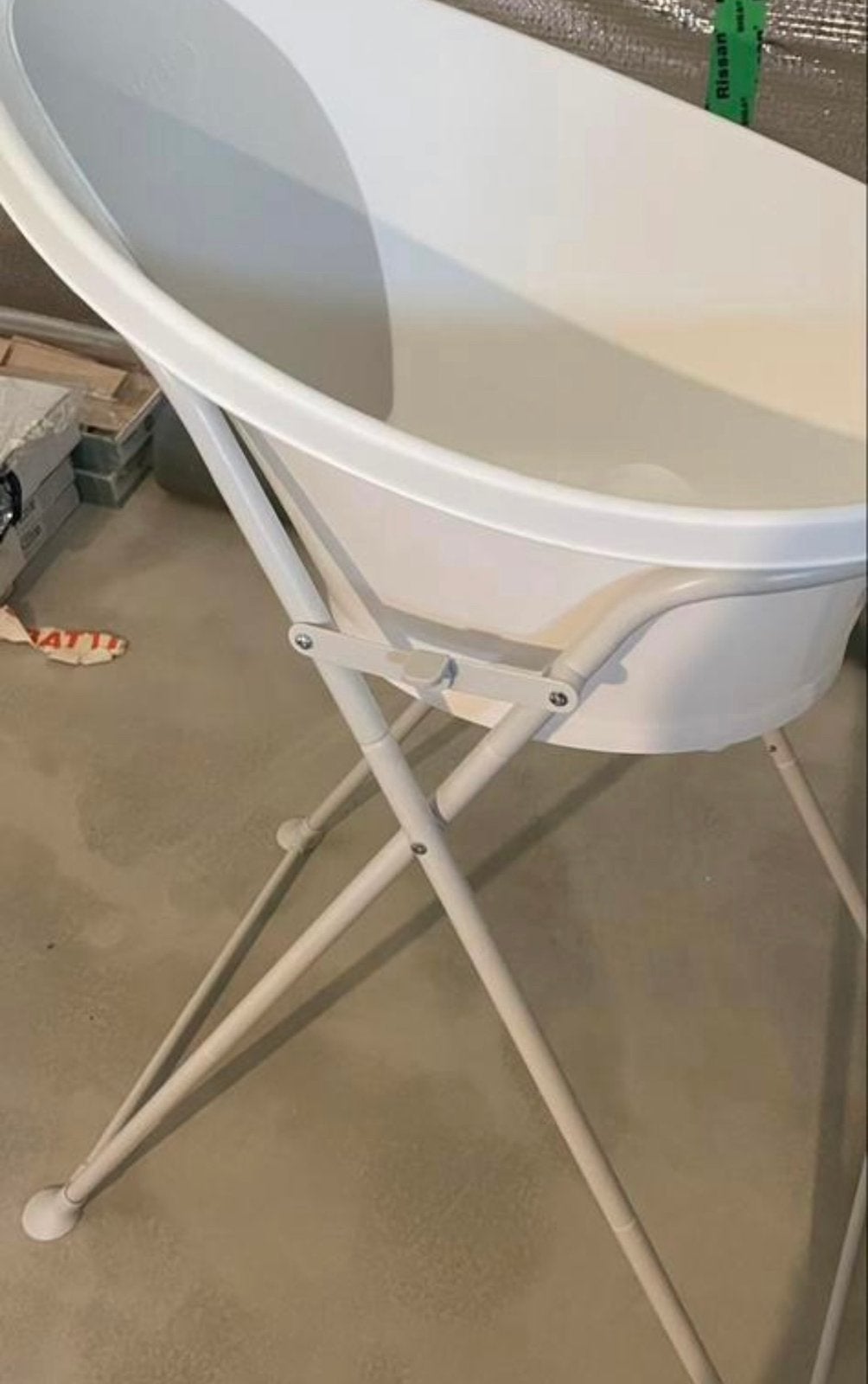 ZO GOED ALS NIEUW: Shnuggle Babybadje + Badstandaard, Kinderen en Baby's, Ophalen, Zo goed als nieuw, Badje
