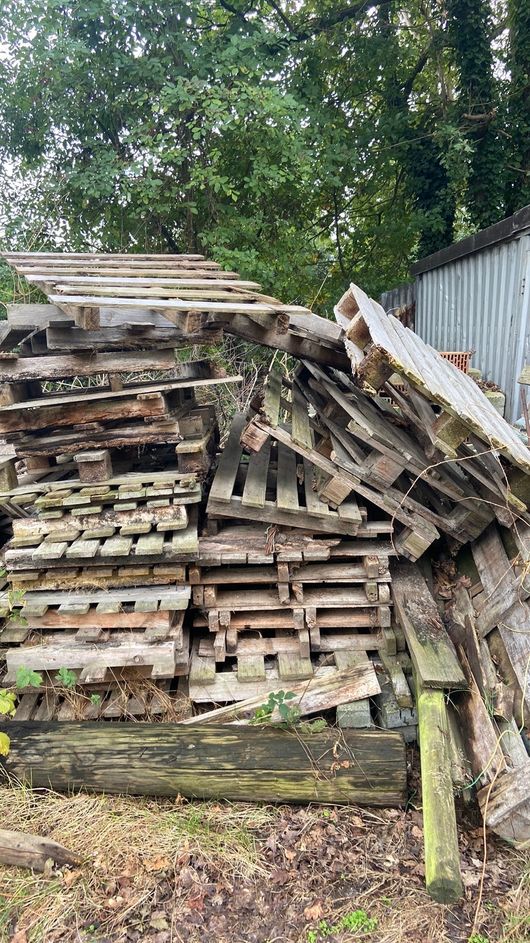 Gratis palletten, Tuin en Terras, Ophalen