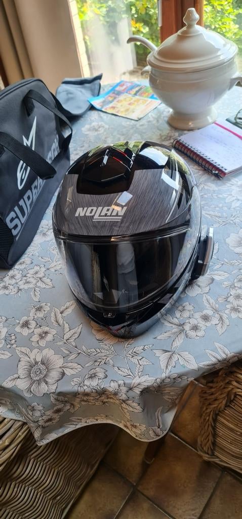 Motohelm met intercom, Motos, Enlèvement ou Envoi, S, Nolan
