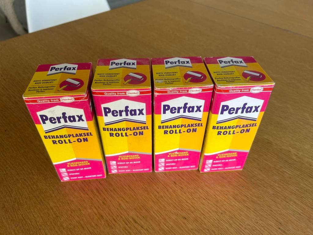 Perfax behangplaksel, Ophalen