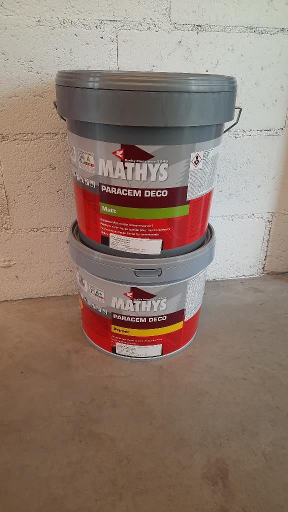 Peinture et apprêt Matthys (Levis 1140), Neuf, Enlèvement ou Envoi, 20 litres ou plus, Peinture